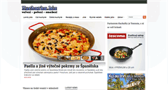 Desktop Screenshot of kucharka.biz